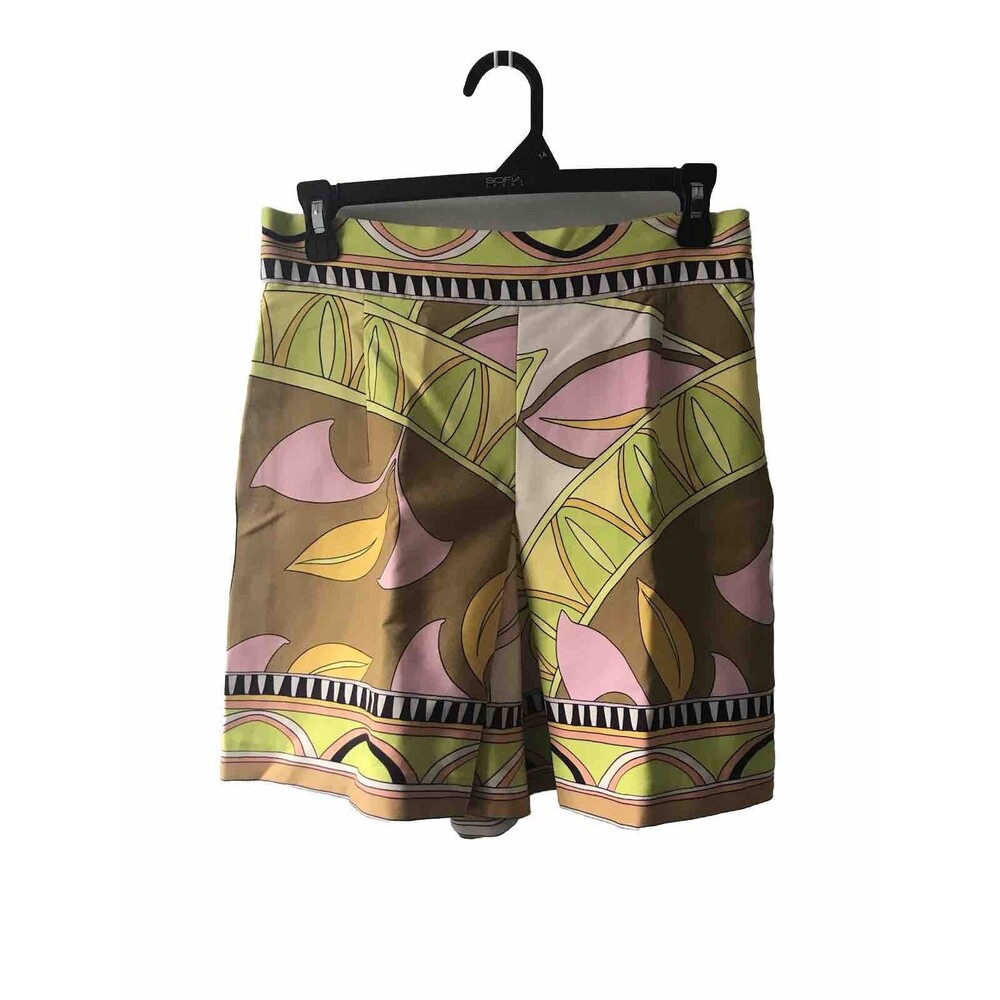 Zara Women’s Shorts Multicolor Size M Causal Summer Party DEN- 638